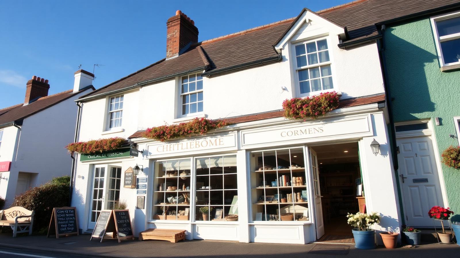 Charming Cornwall storefront